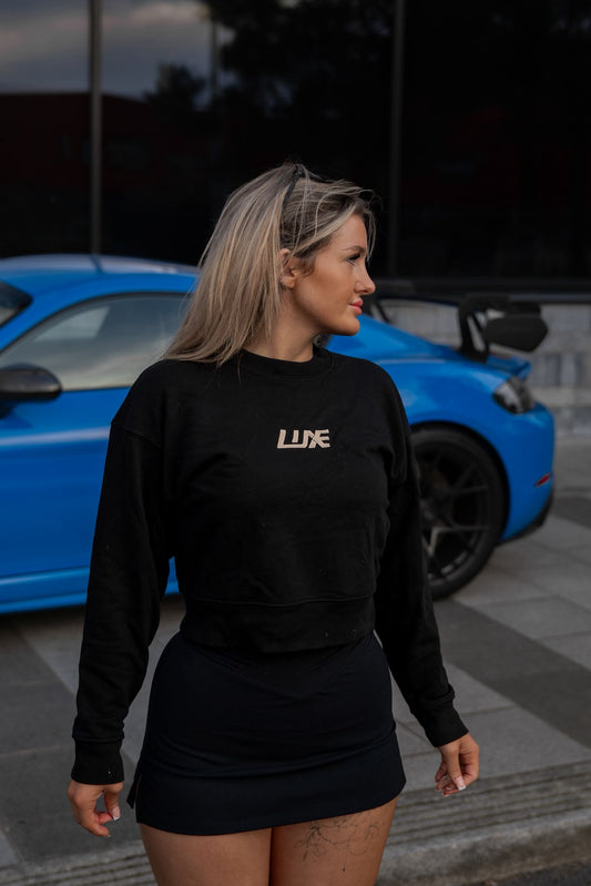 Essentials Cropped Sweatshirt.